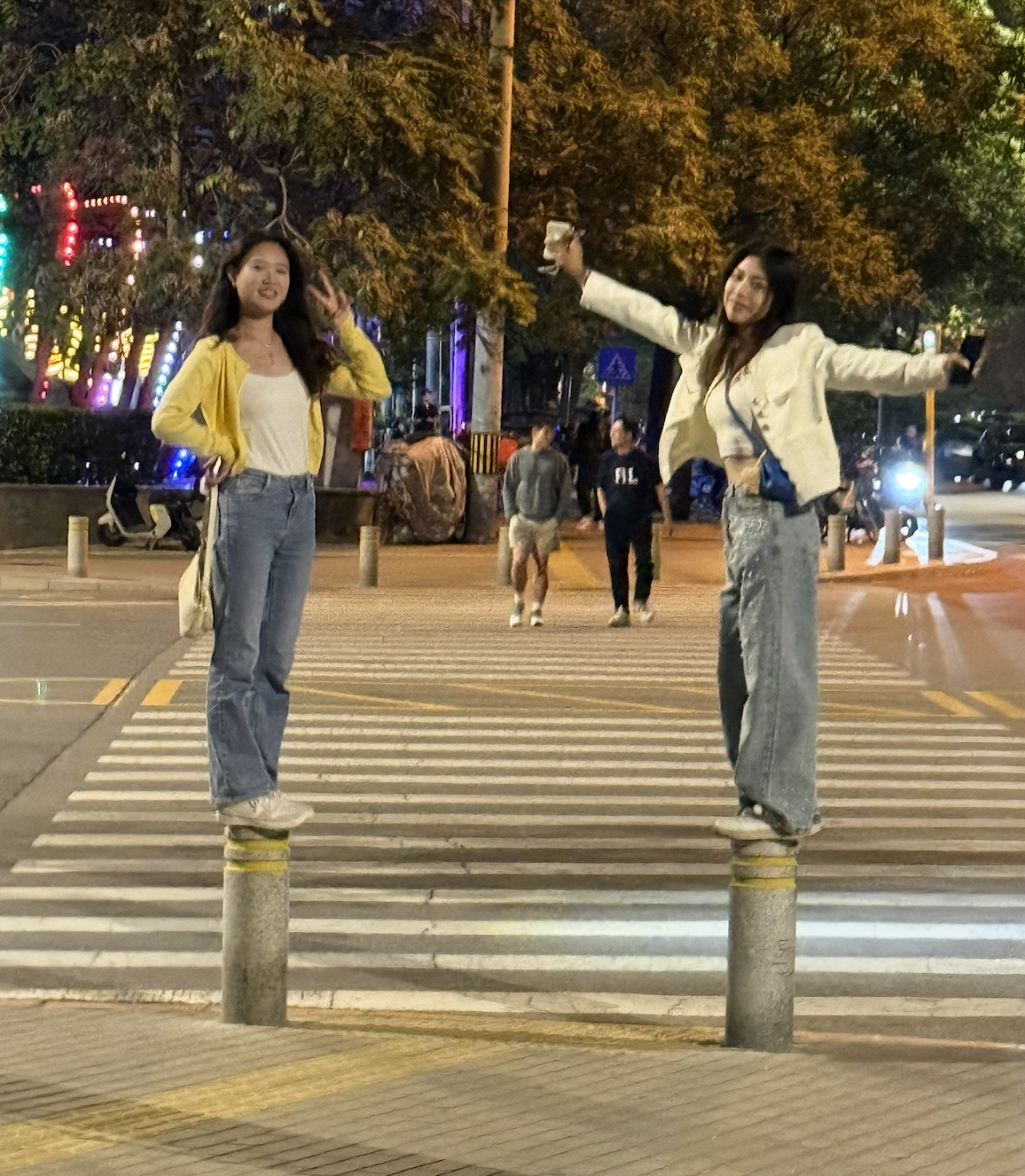 夜晚的环球回忆
